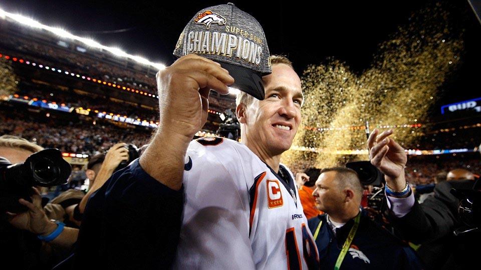 Topi Super Bowl Champions Peyton Manning. - INDOSPORT
